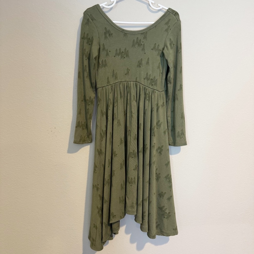 Childhoods Modal Green Trees Dress